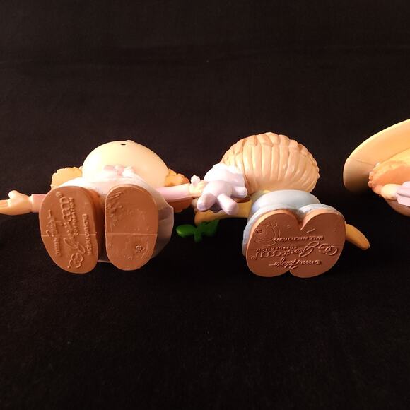 Vintage Bumpkins Lot 4 Girl & Boy 2.5" Toy Figure Fabrizio George Good 1985 PVC - Picture 7 of 11